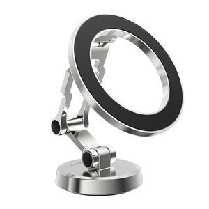 Suport auto magnetic pentru telefon Acefast D20, ajustabil, silver