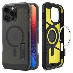 Husa premium pentru  iPhone 16 Pro Max Spigen - Tough Armor MagSafe - Negru mat