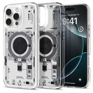 Husa premium pentru  iPhone 16 Pro Spigen - Ultra Hybrid Zero One MagSafe - Alb