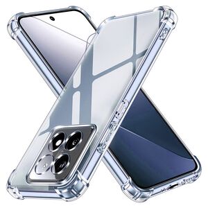 Husa pentru Xiaomi 14T Pro Anti-Shock 1.5mm reinforced 4 corners, transparent