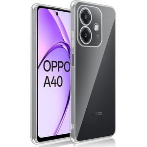 Husa pentru  Oppo A40, Anti-Shock 1.5mm, cu protectie lentile, ice
