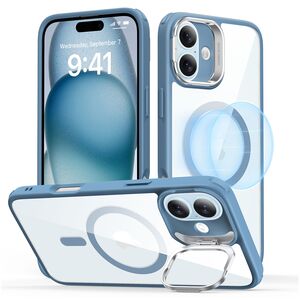 Husa pentru  iPhone 16 - ESR Classic Hybrid HaloLock cu Magsafe si Kickstand - albastru