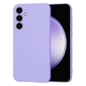Husa pentru  Samsung Galaxy S23 FE Liquid Silicone cu MagSafe, subțire, captusita cu microfibra, anti amprentă, protectie cameră foto, lavanda