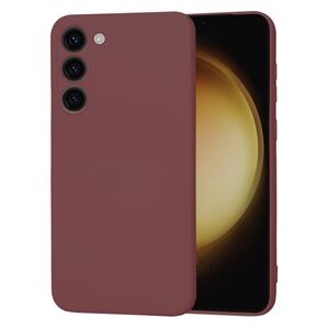 Husa pentru  Samsung Galaxy S23 Plus  Liquid Silicone cu MagSafe, subțire, captusita cu microfibra, anti amprentă, protectie cameră foto, bordeaux