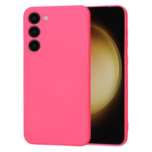 Husa pentru  Samsung Galaxy S23 Plus  Liquid Silicone cu MagSafe, subțire, captusita cu microfibra, anti amprentă, protectie cameră foto, fucsia