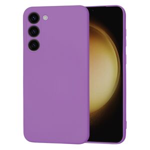 Husa pentru  Samsung Galaxy S23 Plus  Liquid Silicone cu MagSafe, subțire, captusita cu microfibra, anti amprentă, protectie cameră foto, mov