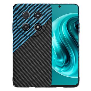 Husa pentru  Huawei Nova 12i CarbonFiber UltraSlim, Lightweight, albastru inchis