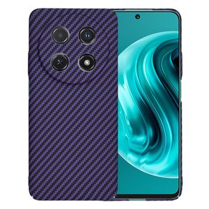 Husa pentru  Huawei Nova 12i CarbonFiber UltraSlim, Lightweight, mov