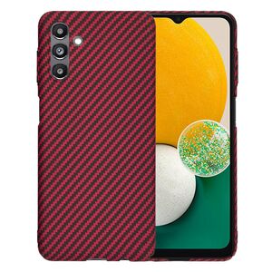 Husa pentru  Samsung Galaxy A13 5G CarbonFiber UltraSlim, Lightweight, rosu