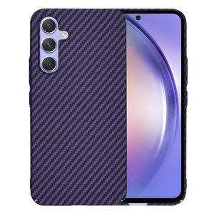 Husa pentru  Samsung Galaxy A54 5G CarbonFiber UltraSlim, Lightweight, mov