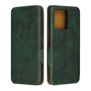 Husa tip carte pentru Motorola Edge 50 Neo Smart Wallet fata - spate protectie 360 - verde