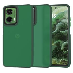 Husa pentru  Motorola Moto G35 Ghost Series frosted - verde