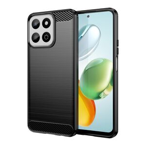Husa pentru Honor 200 Smart Carbon Liquid Silicone, negru