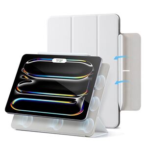 Huse pentru   Apple iPad Pro 13 (2024) - ESR Rebound Magnetic - alb