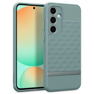 Husa Samsung Galaxy S24 FE Spigen Caseology Parallax, verde