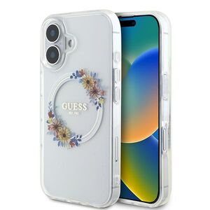 Husa pentru  iPhone 16 Plus cu MagSafe Guess - IML Series - clear