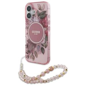 Husa pentru  iPhone 16 Plus cu MagSafe Guess - IML Series - roz