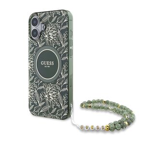 Husa pentru  iPhone 16 Plus cu MagSafe Guess - IML Series - verde menta