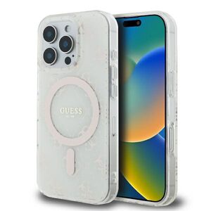 Husa pentru  iPhone 16 Pro Max cu MagSafe Guess - IML Series - alb model