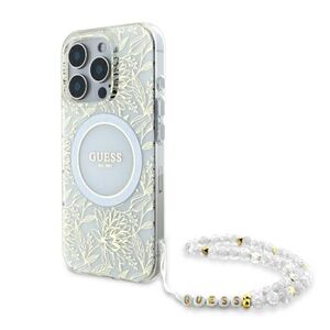 Husa pentru  iPhone 16 Pro Max cu MagSafe Guess - IML Series - alb