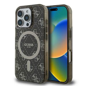Husa pentru  iPhone 16 Pro Max cu MagSafe Guess - IML Series - maro