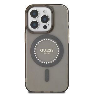 Husa pentru  iPhone 16 Pro Max cu MagSafe Guess - IML Series - negru