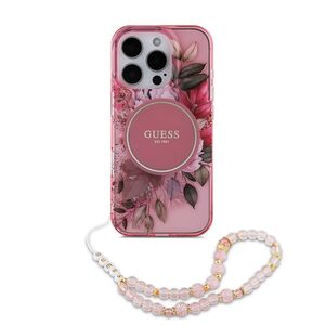 Husa pentru  iPhone 16 Pro Max cu MagSafe Guess - IML Series - roz pal