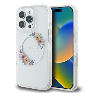 Husa pentru  iPhone 16 Pro cu MagSafe Guess - IML Series - ice