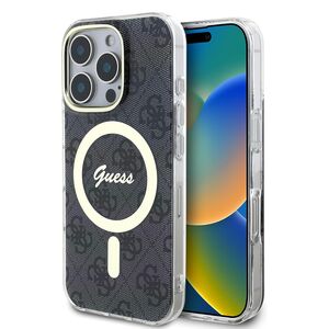 Husa pentru  iPhone 16 Pro cu MagSafe Guess - IML Series - negru
