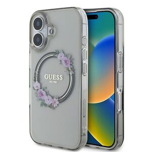 Husa pentru  iPhone 16 cu MagSafe Guess - IML Series - negru
