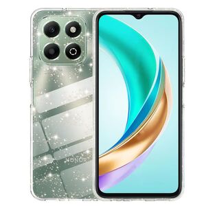 Husa pentru  Honor X6b cu sclipici Liquid Crystal Glitter, transparent
