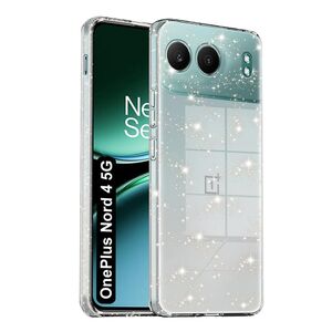 Husa pentru  OnePlus Nord 4 cu sclipici Liquid Crystal Glitter, transparent