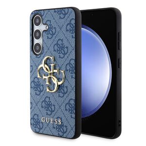 Husa pentru  Samsung Galaxy S24+ Plus Guess - Hardcase 4G Series - albastru