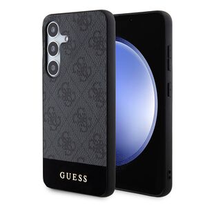 Husa pentru  Samsung Galaxy S24 Guess - Hardcase 4G Series - negru denim