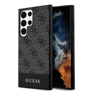 Husa pentru  Samsung Galaxy S24 Ultra Guess - Hardcase 4G Series - negru