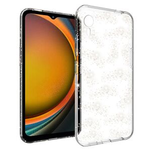 Husa pentru  Samsung Galaxy Xcover7 cu sclipici Liquid Crystal Glitter, transparent