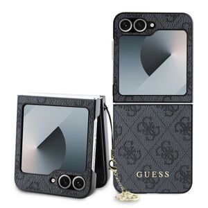 Husa pentru  Samsung Galaxy Z Flip 6 cu Guess - Hardcase 4G Series - negru