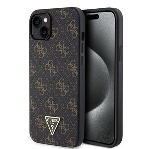 Husa pentru  iPhone 15 Plus Guess - Hardcase 4G Series - negru