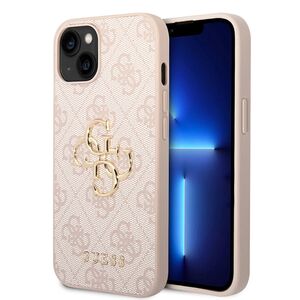 Husa pentru  iPhone 15 Plus Guess - Hardcase 4G Series - roz