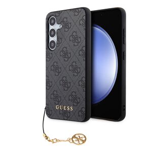 Husa pentru  iPhone 15 Pro Guess - Hardcase 4G Series - maro inchis