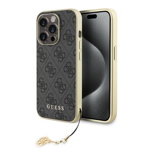 Husa pentru  iPhone 15 Pro Max Guess - Hardcase 4G Series - grey