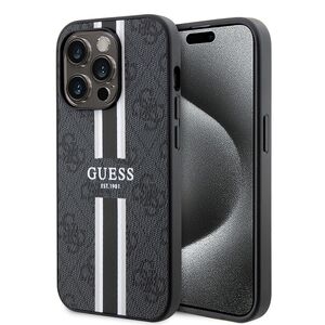 Husa pentru  iPhone 15 Pro Max Guess - Hardcase 4G Series - negru denim