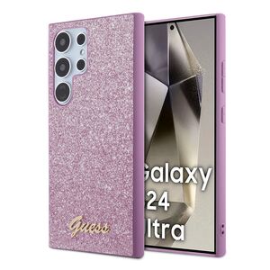 Husa pentru  Samsung Galaxy S24 Ultra Guess - Glitter Fixed - mov