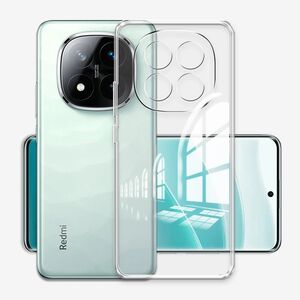 Husa pentru  Xiaomi Redmi Note 14 Pro+ Plus, Anti-Shock 1.5mm, cu protectie lentile, transparent