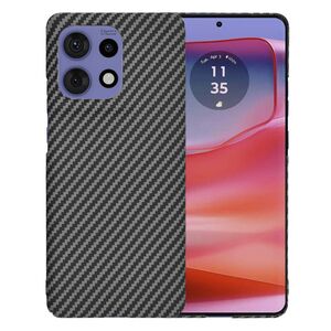 Husa pentru  Motorola Edge 50 Neo CarbonFiber UltraSlim, Lightweight, negru