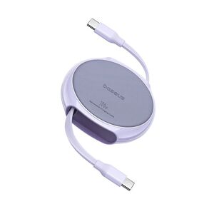 Cablu Baseus - Data Cable Pathfinder Series USB Tip C - USB Tip C 100W, retractabil, 1m -  mov