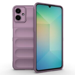 Husa pentru  Samsung Galaxy A06 Liquid Silicone, Microfibre Lining, Non-Slip Airbag Design, mov