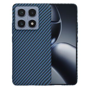 Husa pentru  Xiaomi 14T Pro CarbonFiber UltraSlim, Lightweight, albastru