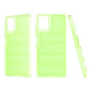 Husa pentru  Samsung Galaxy A06 Air Cusion anti-shock, Dazzling - verde