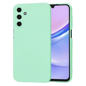 Husa pentru  Samsung Galaxy A16 Liquid Silicone, subțire, captusita cu microfibra, anti amprentă, protectie cameră foto, verde